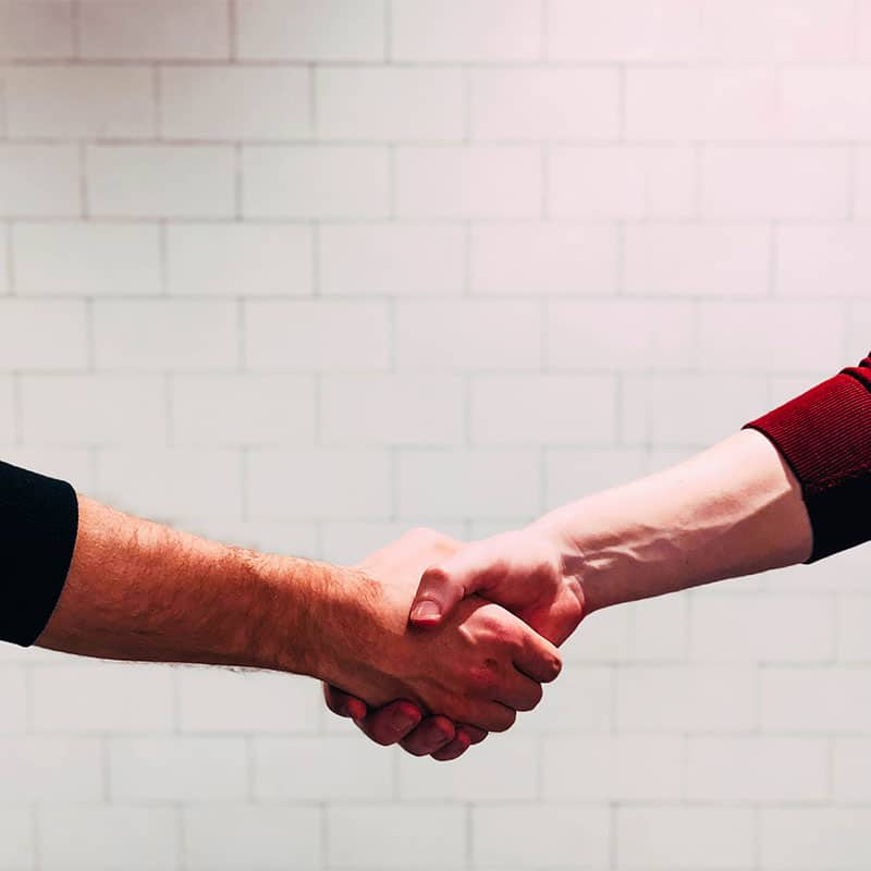 Business People Shaking Hands